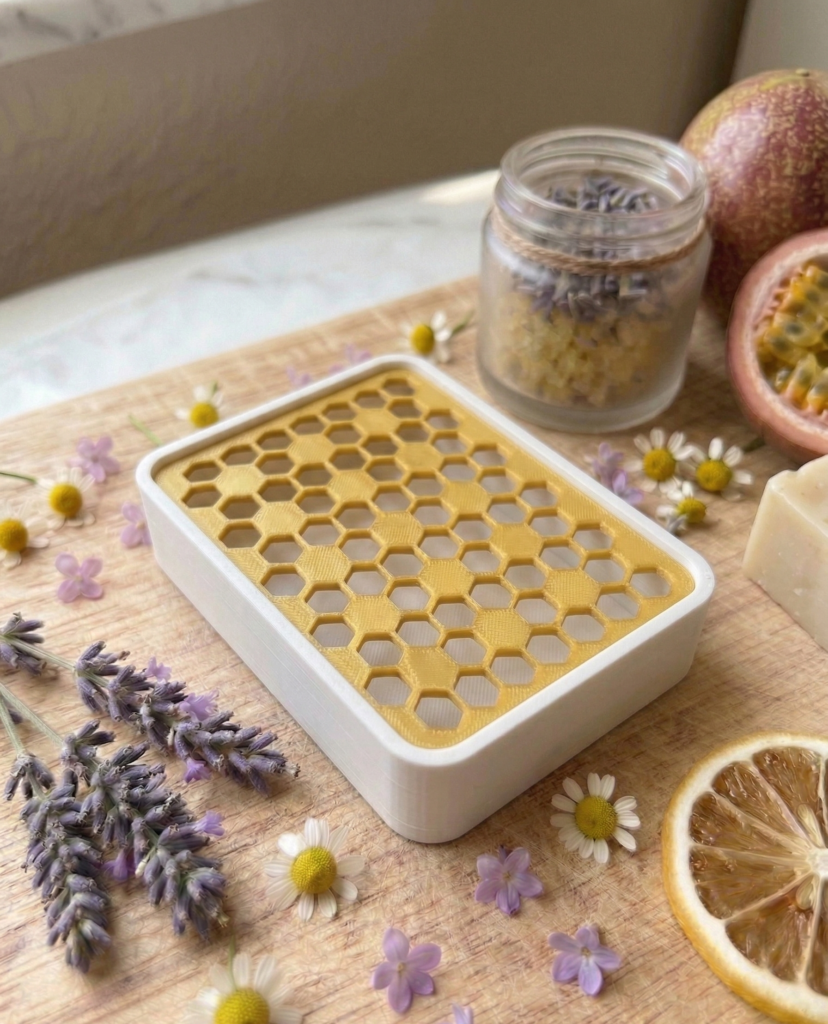 Soap Dish | Soap Saver & Draining Holder