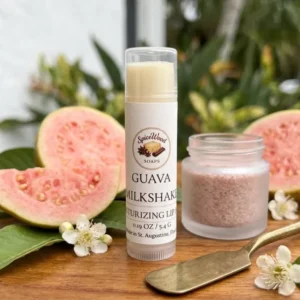 Guava Milkshake natural lip balm