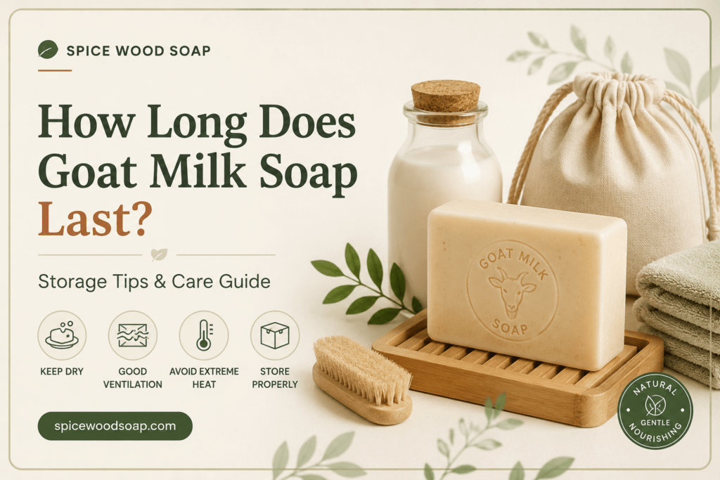 how long does goat milk soap last