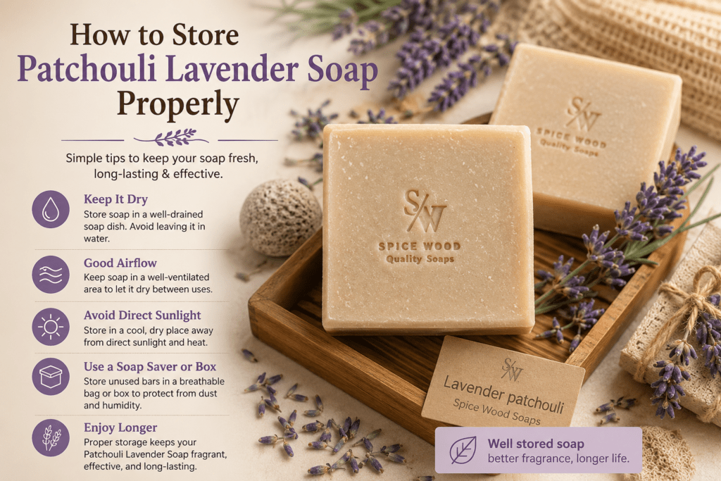 patchouli lavender soap